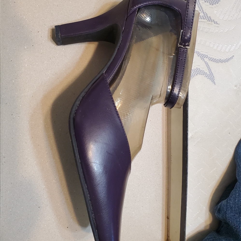 Amelia Purple Heels